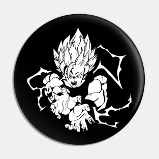 Kamehameha (white) Pin