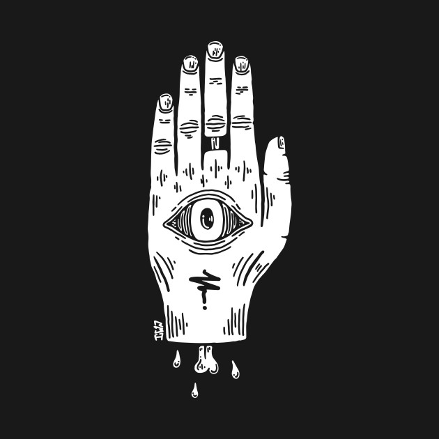 Discover All Seeing - Hand - T-Shirt