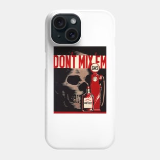 Vintage Don't Mix 'Em Phone Case