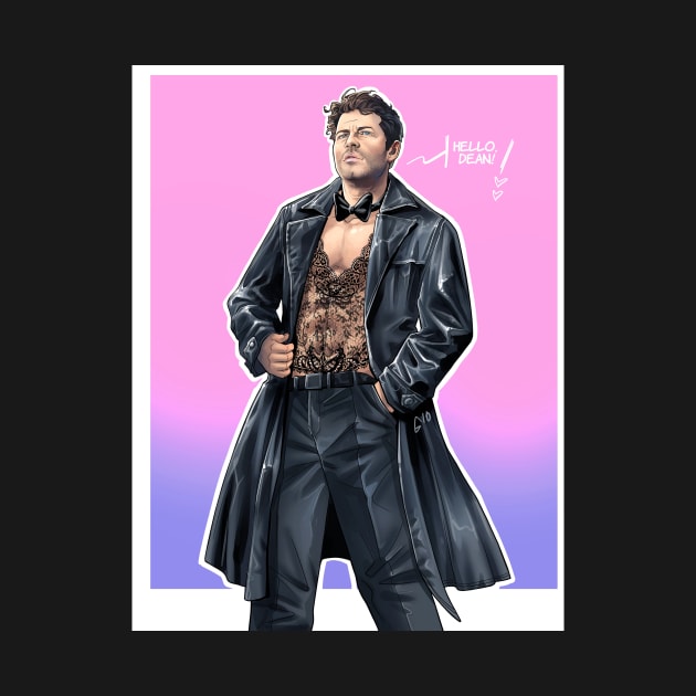 Castiel in Leather by GioGui