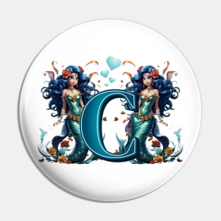 Mermaid Alphabet The Letter C Pin