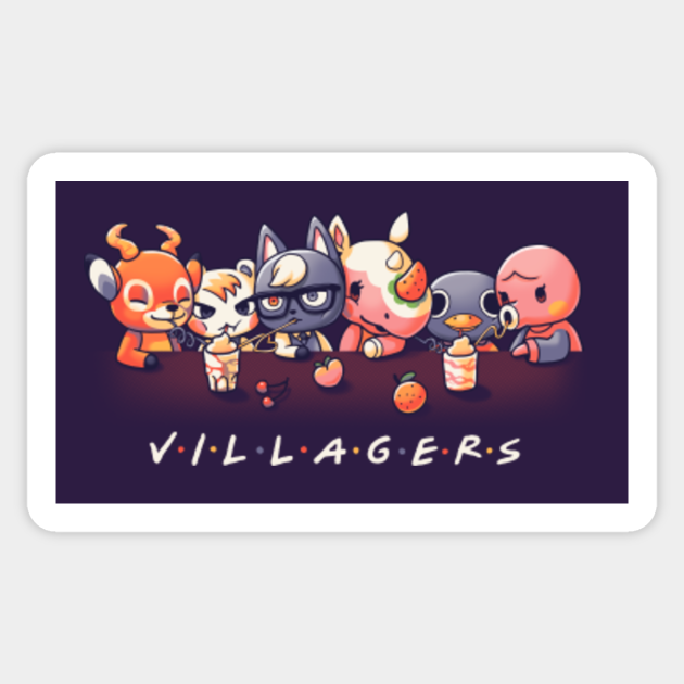 Villagers Marshal Raymond Beau Marina Roald Merengue Animal Crossing Animal Crossing Sticker Teepublic