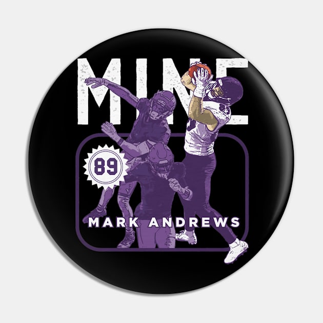 Mark Andrews Baltimore Mine Pin by ClarityMacaws