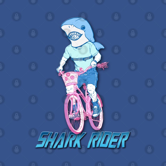 Shark Rider by marlowinc