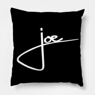 Joe in white Pillow