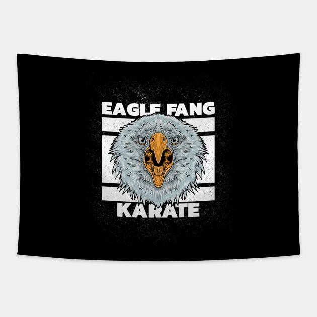 eagle fang karate Tapestry by Art Cube