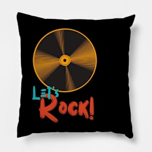 Vintage Retro Music Lover 6 Pillow