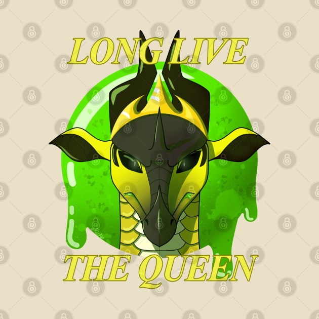 Queen Wasp (w/ words) by MistyBookwyrm