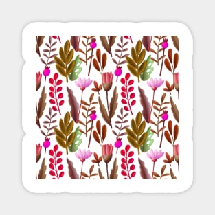 Breeze Flower Pattern Magnet