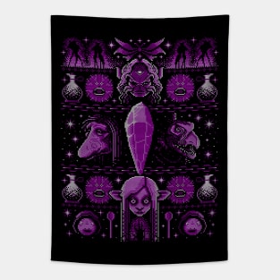 Fantasy Puppet Christmas Tapestry