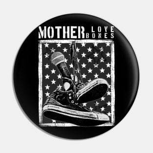 Mother love bones sneakers Pin