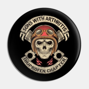 Sons With Arthritis Ibuprofen Chapter Pin