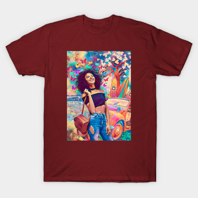 Discover World of Color - Happiness - T-Shirt