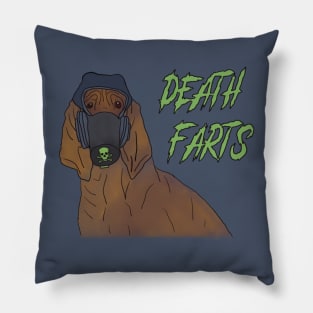 Death Farts: Hound Edition Pillow