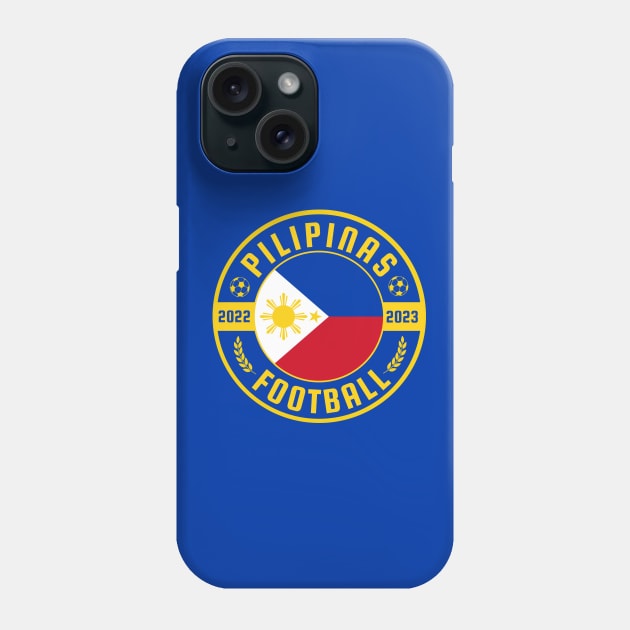 Pilipinas Football Phone Case by footballomatic