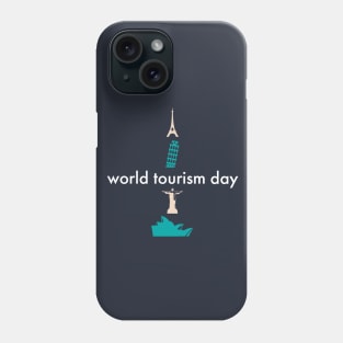 World tourism day Phone Case