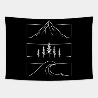 Rectangular Nature Tapestry