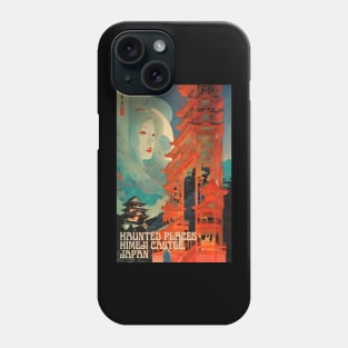 Haunted Places Himeji Castle Japan Art Nouveau Phone Case