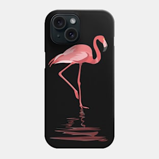 Flamingo Reflection Phone Case