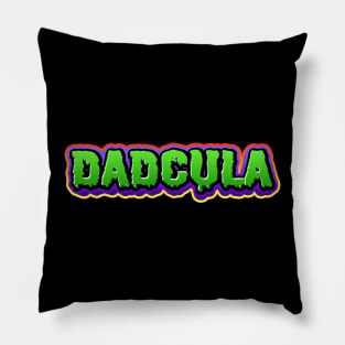 Dadcula Orange Pillow