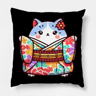 Japanese cat or Neko Pillow