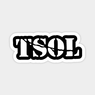 T.S.O.L BAND Magnet