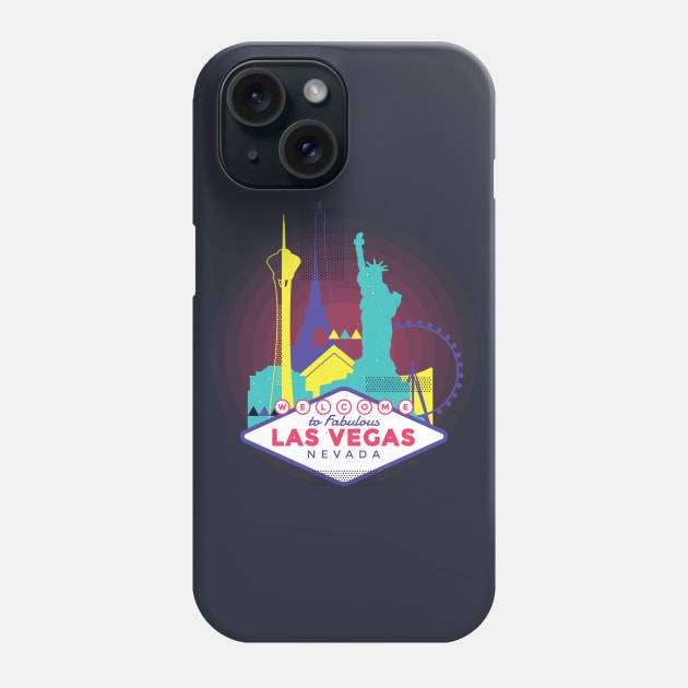 Neon Las Vegas Phone Case by madeinchorley