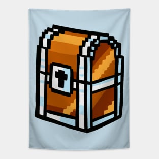 Pixel chest Tapestry