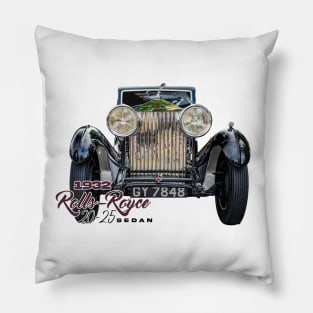 1932 Rolls-Royce 20-25 Sedan Pillow