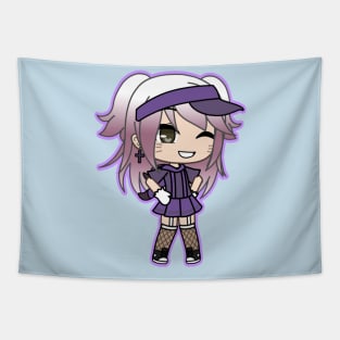 Gacha Purple Cuteness By Froggy Tapestry