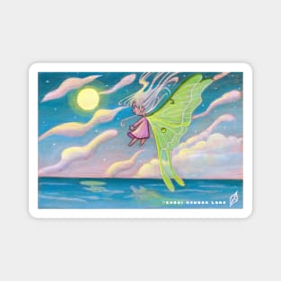 Moon Moth Fairy Magnet