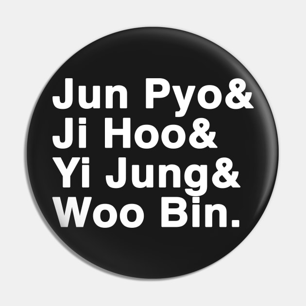 Jun Pyo & Ji Hoo & Yi Jung & Woo Bin Pin by ykfyc