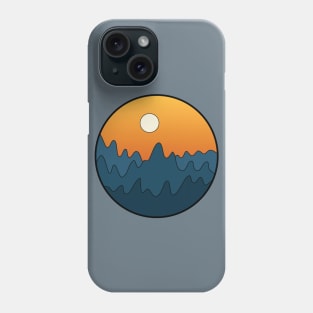 Night Sky Mountain Sunset Phone Case