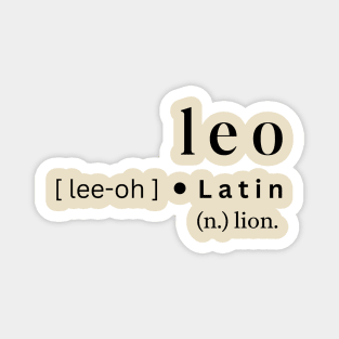 Leo Magnet