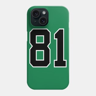 Number 81 Phone Case