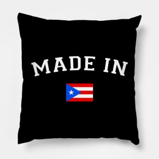 Made in Puerto Rico Pillow