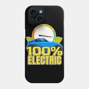 Electric Car E-Car Statement Phone Case