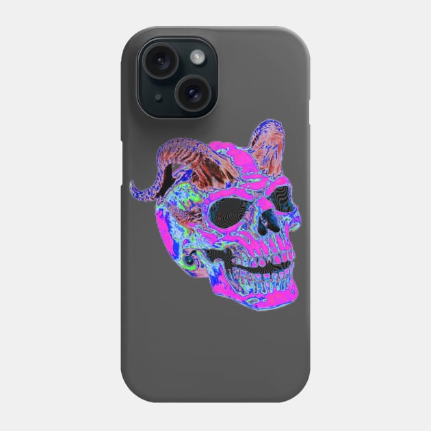 Skull T shirt Design Phone Case by Aziz