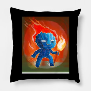 burning Eastern Event Pillow