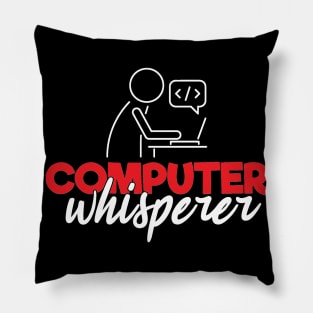 Computer whisperer - Programmer Pillow