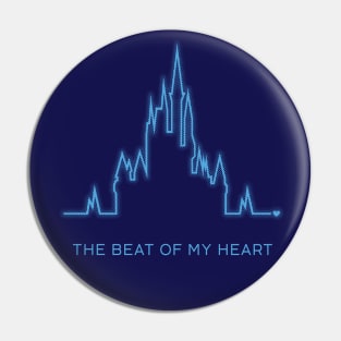 Beat Of My Heart (Blue) Pin