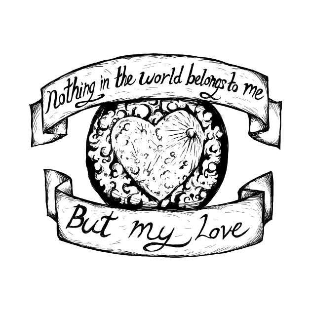 My Love Mine All Mine - Illustrated Lyrics by bangart