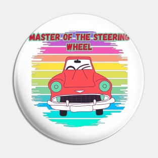 Master of the Steering Wheel Pin