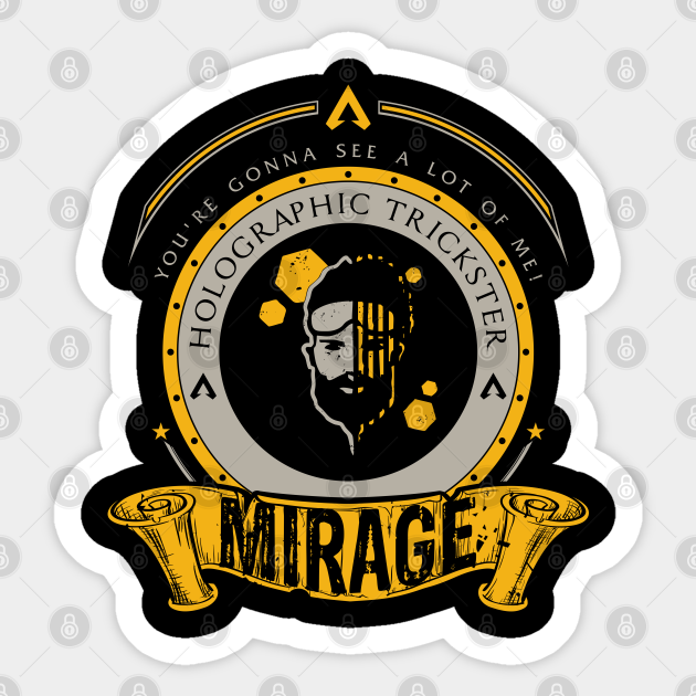 Mirage Special Edition Apex Legends Sticker Teepublic