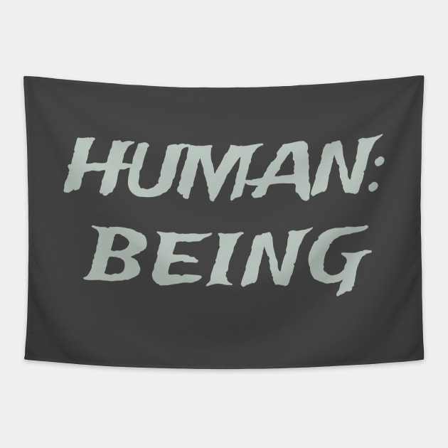 Human Being Tapestry by BlimpCo