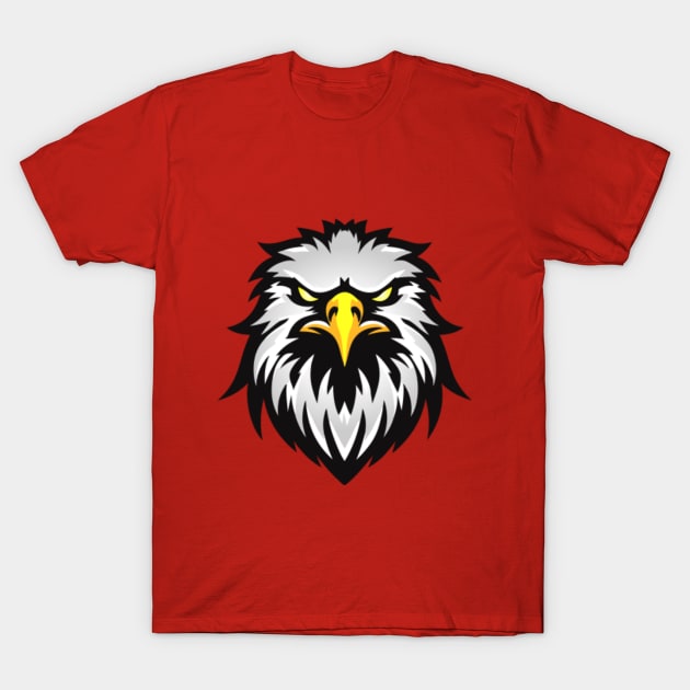 Eagle head, angry bird, north american, wild animal - Eagle - T-Shirt ...