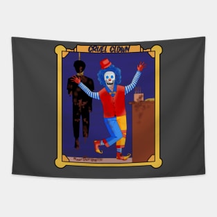 CRUEL CLOWN Tapestry