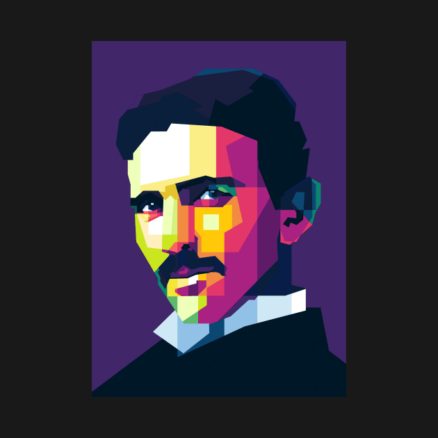 Nikola Tesla by WPAP46