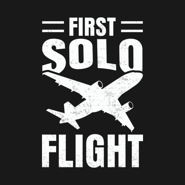 First Solo Flight Future Pilot Aviation Lover by Visual Vibes