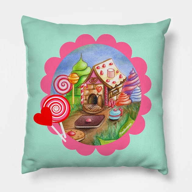 Sweet home Pillow by Pendientera